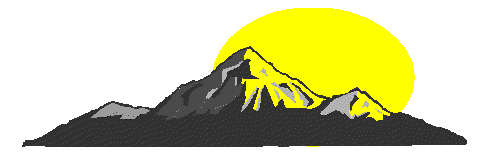 Sunrise over mountain